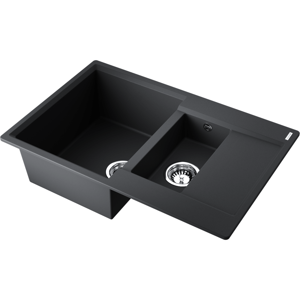 Мойка Omoikiri Daisen 78-2T-BL Tetogranit/черный
