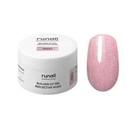 ГельUV светоотражающий BUILDER Reflective Nude GEL №9651 Runail 15г