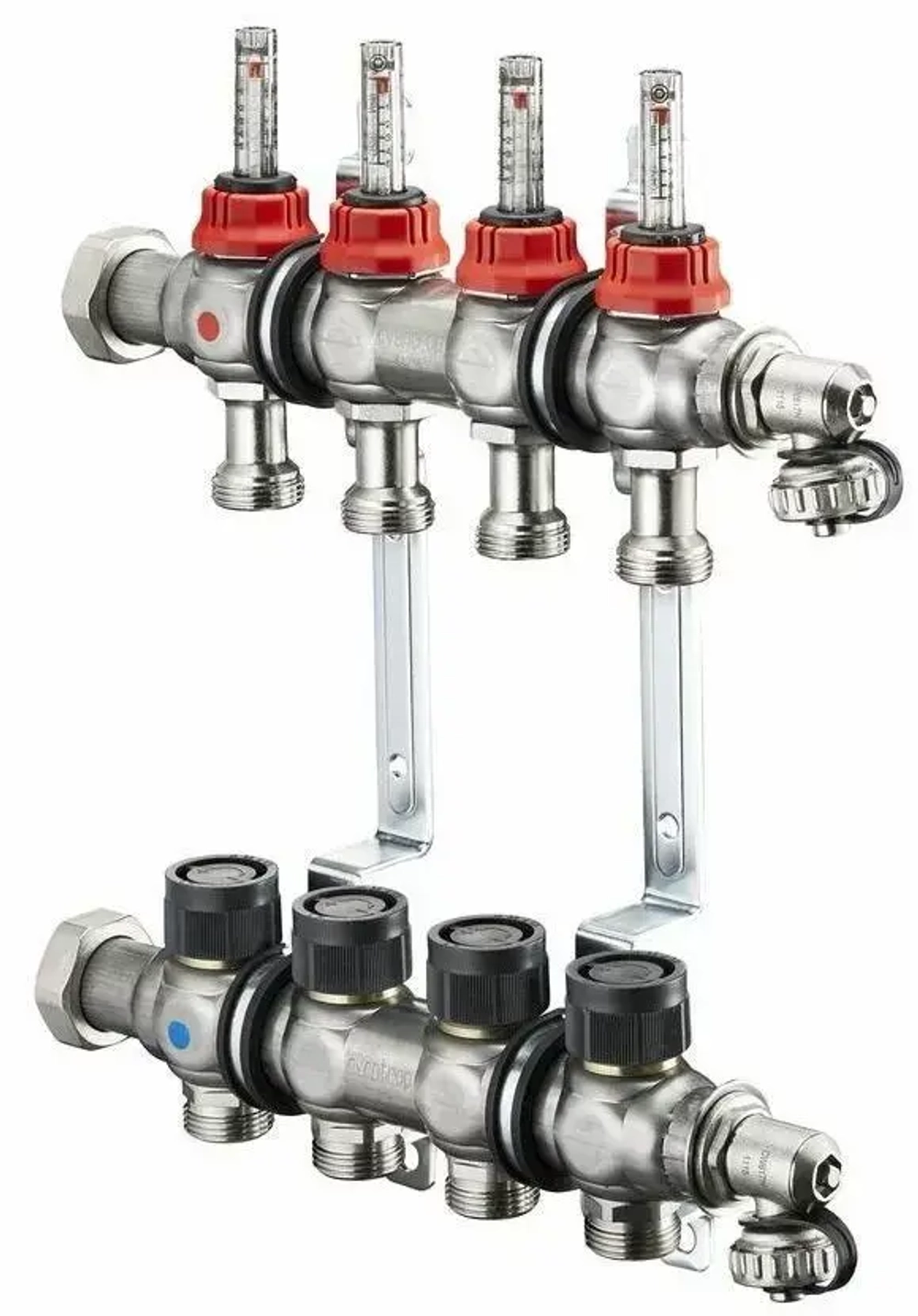 Коллекторная группа для теплого пола Oventrop Multidis SF - 3 выхода