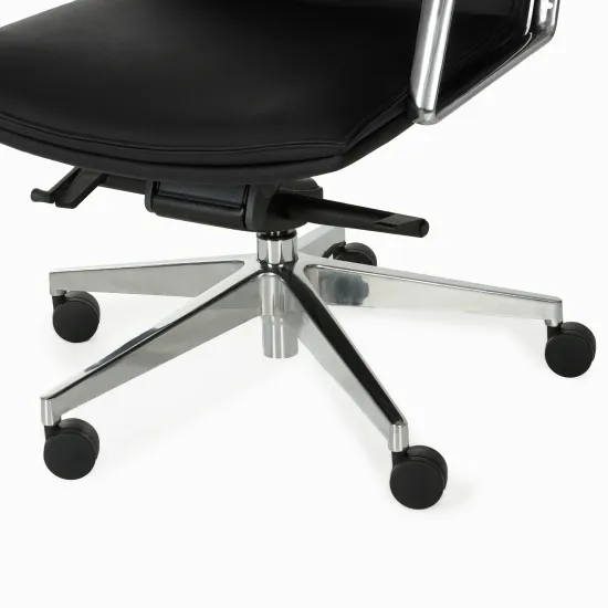 Офисное кресло Alek натуральная кожа 