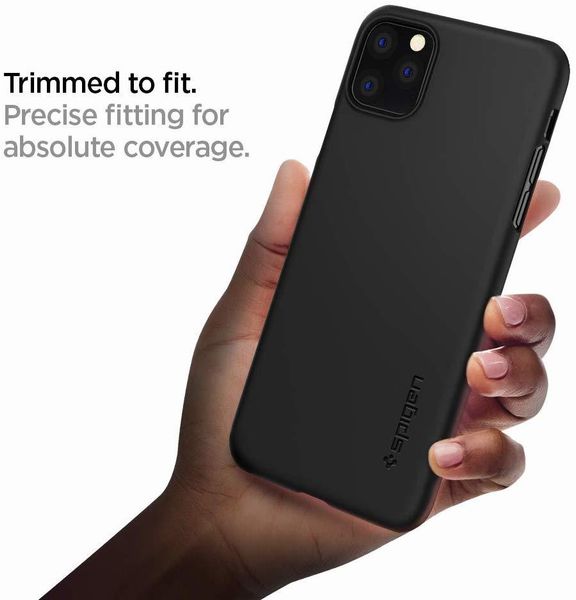 Чехол-накладка SPIGEN для iPhone 11 Pro - Thin Fit - Black