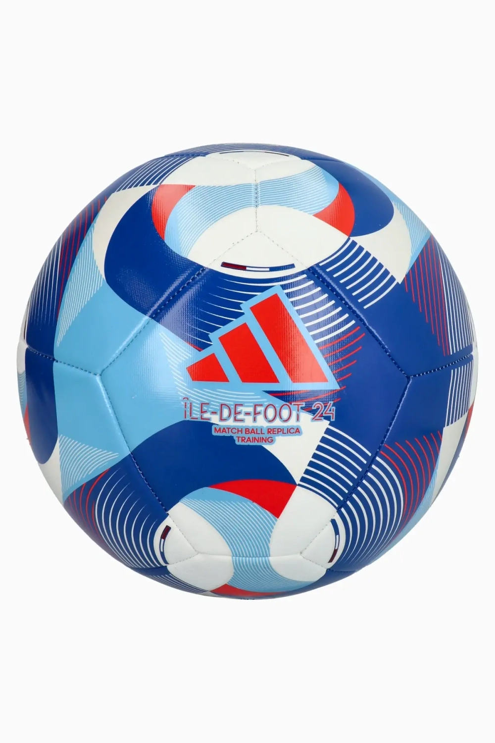 Футбольный мяч adidas Île-De-Foot 24 Training размер 5 - синий