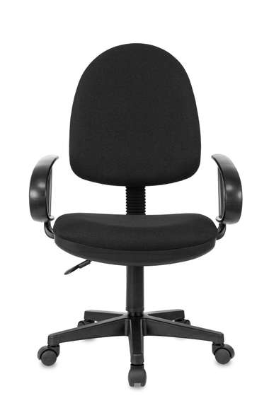 Кресло Бюрократ CH-300 черный 3C11 крестов. пластик