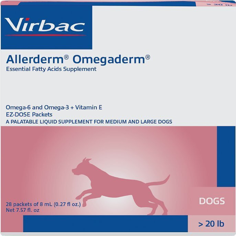 Virbac Allerderm Omegaderm 28х8 мл