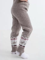 Рейтузы вязаные с орнаментом