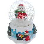 Сувенир Снежный шар «Подарки для друга» 4.5*4.5*6.5 см (с подсветкой), микс