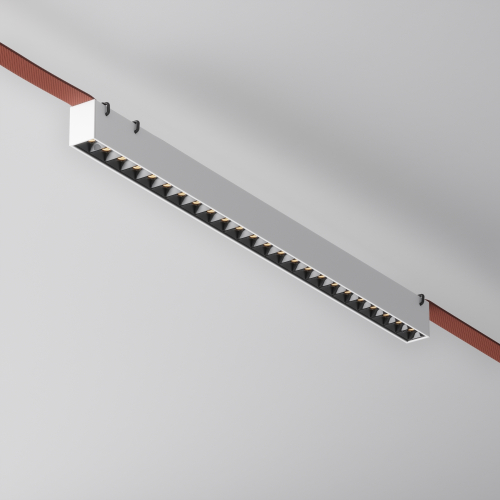 Трековый светодиодный светильник Maytoni Points TR128B-24W3K-M-W