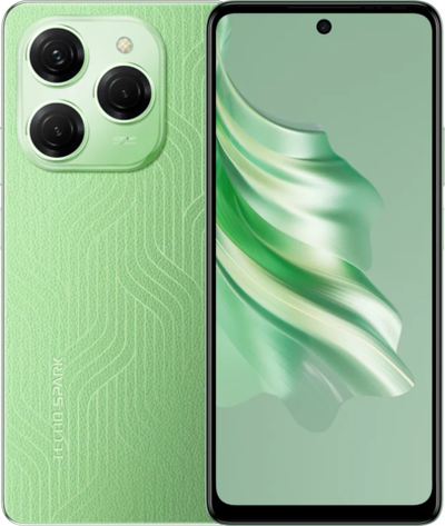 Смартфон TECNO Spark 20 Pro 8/256 ГБ RU, Dual nano SIM, Magic Skin 2.0 Green
