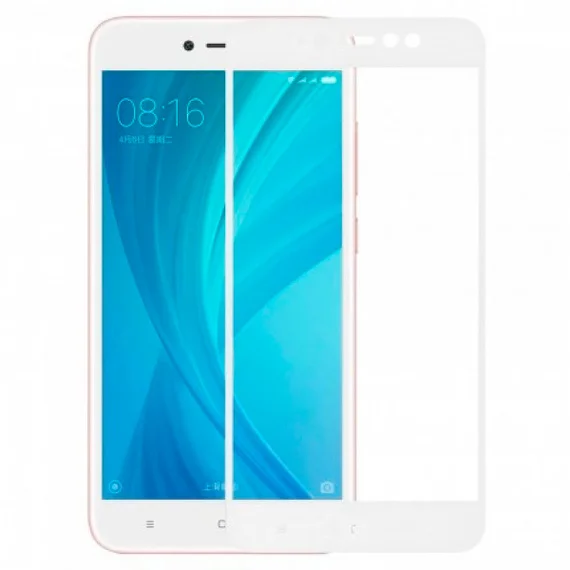Защитное стекло для Xiaomi Redmi Note 5A белое