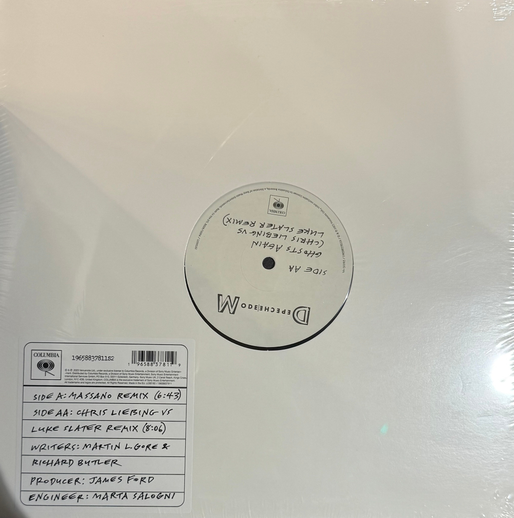 Виниловая пластинка Depeche Mode ‎– Ghosts Again / Remixes 12", 45 RPM