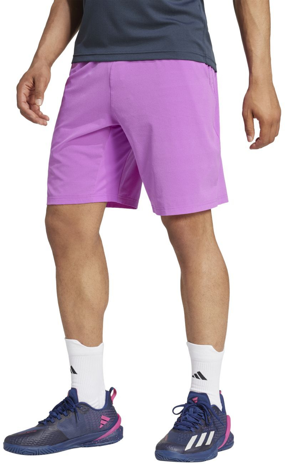 Мужские теннисные шорты Adidas Ergo 9" - Фиолетовый