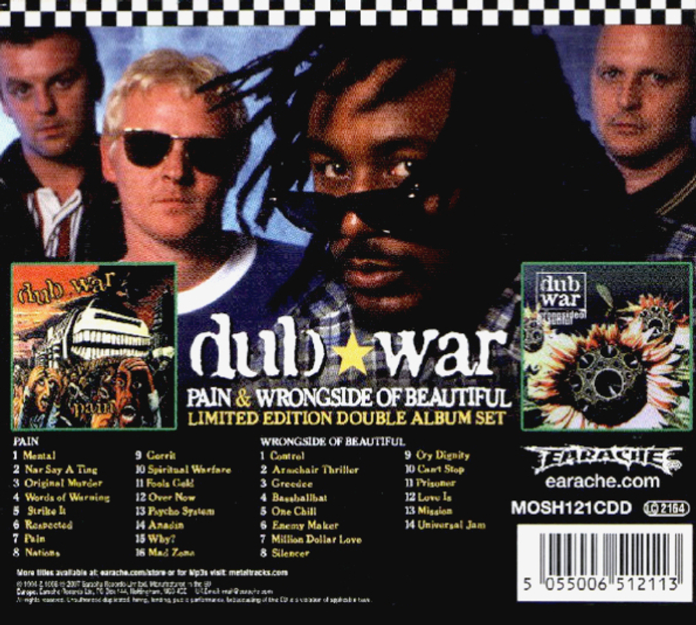 Dub War / Pain - Wrongside Of Beautiful (2CD)