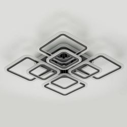 Citilux Марсель Смарт CL232A185E RGB Умная люстра Чёрная