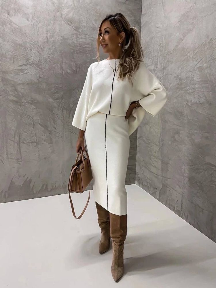 Костюм с юбкой УК-68