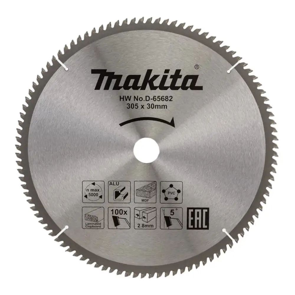 Пильный диск универсальный 305x30x100T Makita D-65682