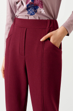 3926 Брюки женские (винный)