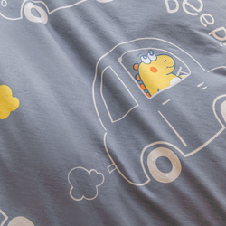 Комплект постельного белья на резинке Сатин Люкс KIDS 100% хлопок CDKR066 1.5-спальный наволочки 50x70