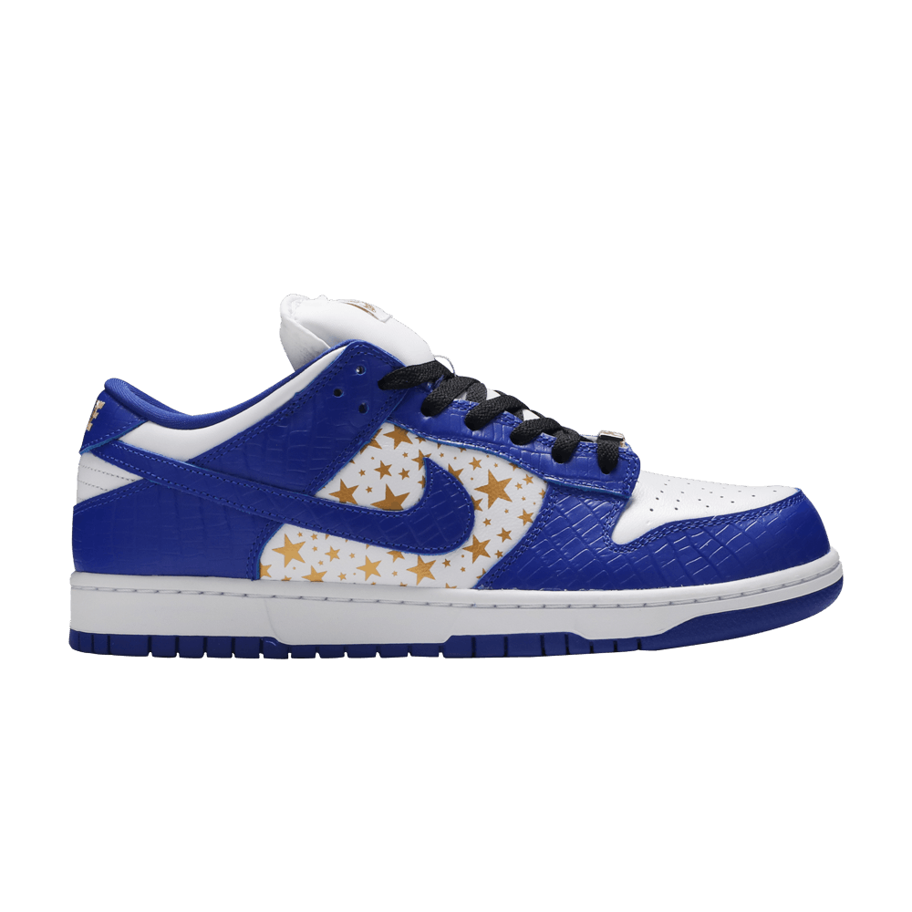 Кроссовки Supreme X Nike Dunk Sb Hyper Royal