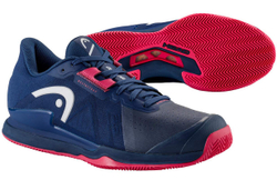 Женские теннисные кроссовки Head Sprint Pro 3.5 Clay - dark blue/azalea