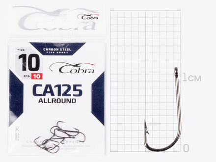 Крючки Cobra Allround STRUGER сер. CA125 разм. 010 10шт.