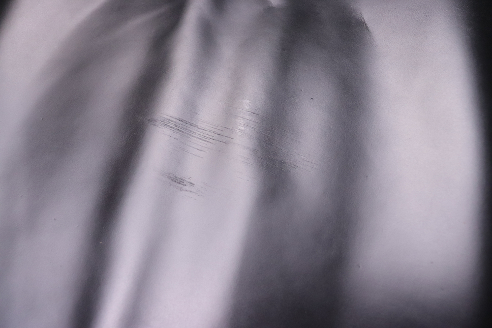 Уценка: 0,9-1,2 Кожа Камелия Черная 131дм²