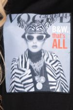 Футболка "Vogue" (черная) Б8522 LT Collection