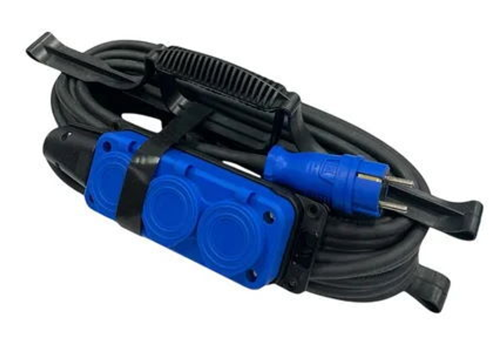 Удлинитель силовой iTOK i-CONNECT-COLOR-SUR-KG-215-3-54-10-BLUE