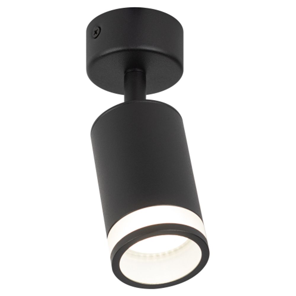 Светильник настенно-потолочный спот ЭРА OL23 BK MR16/GU10, черный
