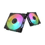 Вентилятор для корпуса ASUS TUF GAMING TR120 FAN ARGB BLACK 3IN1 120x120x28 AuraSync TR120-1/BK/3 IN