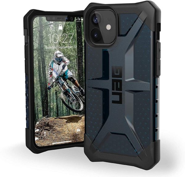 Чехол Uag Plasma для iPhone 12 mini 5.4" темно-синий (Mallard) 112343115555