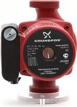 Насос циркуляционный GRUNDFOS UPS 32- 80 с гайками, 95906443 НС-0027465
