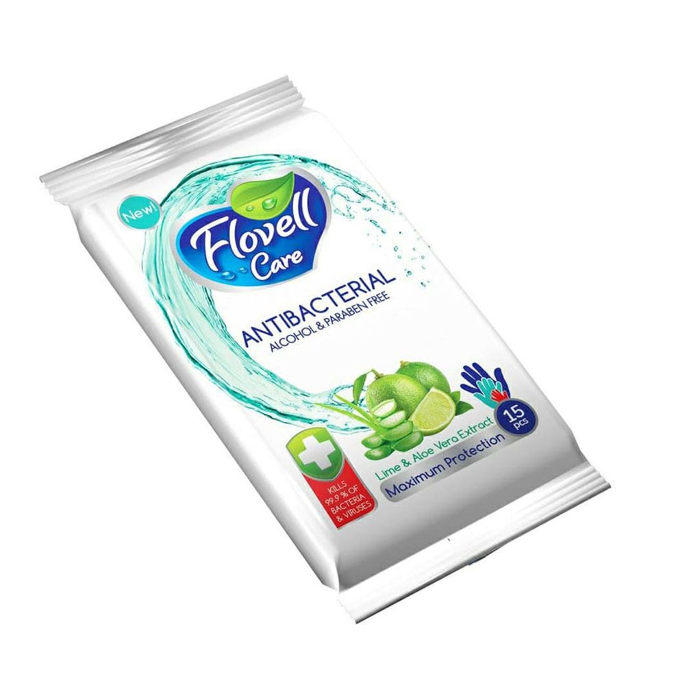 Салфетки влажные фруктовые 15шт