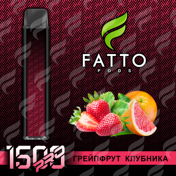 FATTO PODS PRO - Grapefruit Strawberry (2% nic)