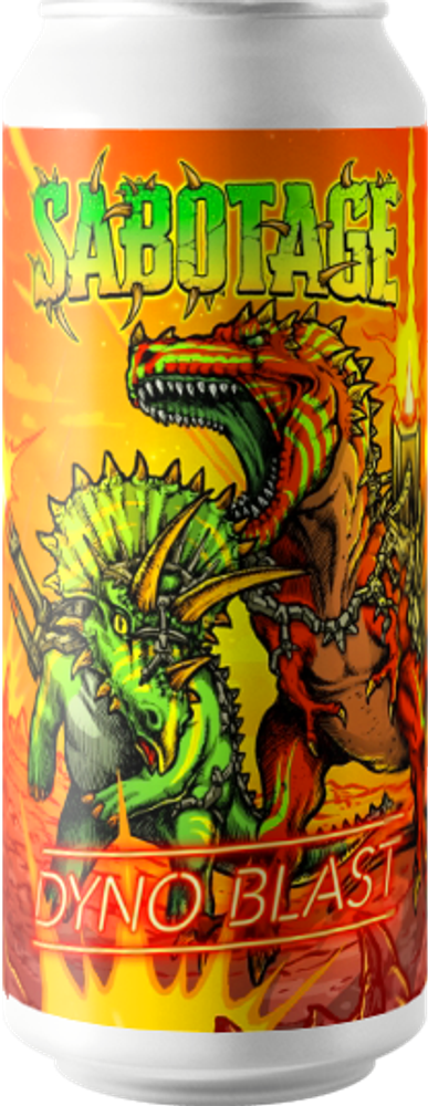 Пиво Саботаж Дайно Бласт / Sabotage Dyno Blast 0.45 - банка