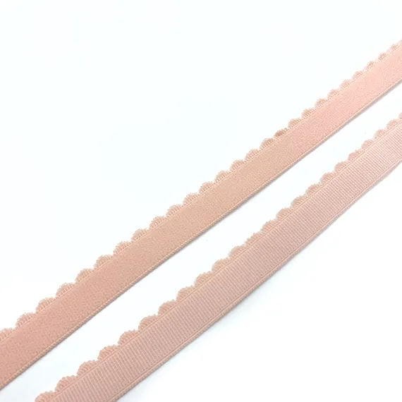 Резинка отделочная персик 15 мм (цв. 81), 605/15