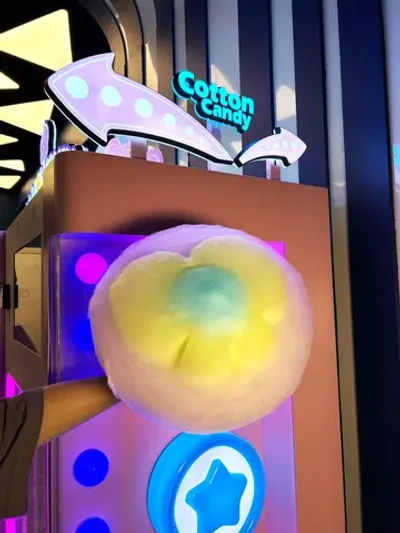 Вендинг сладкой ваты «Сладкая робо вата»