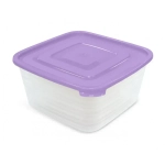 Контейнер для продуктов квадратный 1,4 (СВЧ) Унико (комплект 36 шт)