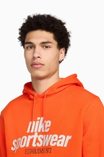 Кофта Nike Club - оранжевый