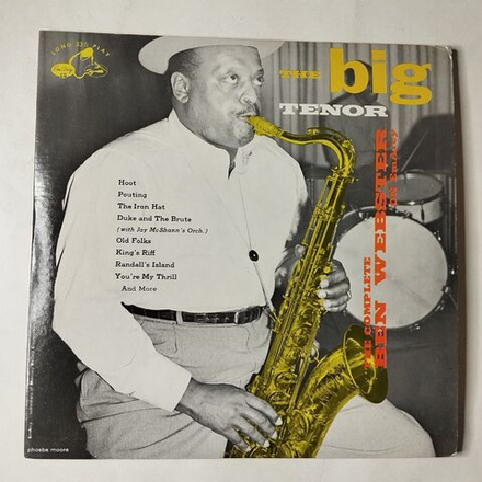 Винтажная виниловая пластинка LP Ben Webster The Big Tenor (The Complete Ben Webster On EmArcy) (USA 1985)