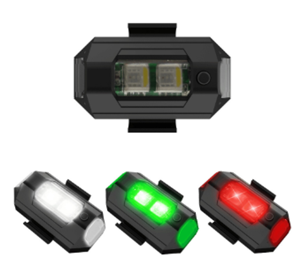 Габаритный фонарь Antuke, USB зарядка,индикатор заряда, 5.4 гр.