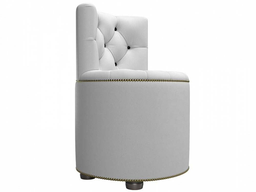 Пуф Саваж, Белый, Экокожа, 29302