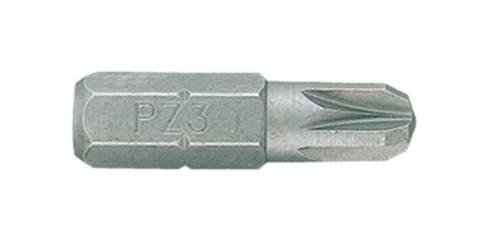 Насадка (бита) KING TONY 102501Z Pozidriv 1/4" L=25мм PZ1
