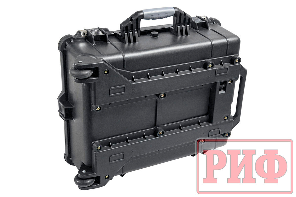 Кейс защитный ударопрочный РИФ 616х493х220 мм на колесах с телескопической ручкой IP55