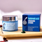 Крем для лица с гиалуроновой кислотой ZENZIA Hyaluronic Acid Ampoule Cream