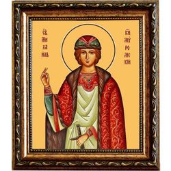 Михаил Муромский благоверный князь. Икона на холсте.