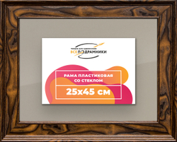 Рамка 25x45 для постера и фотографий