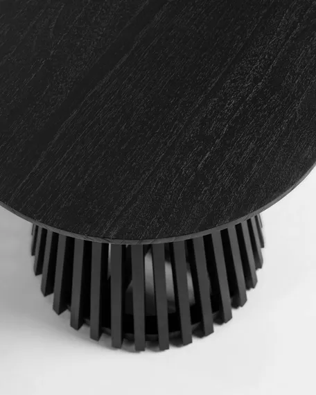 Журнальный столик Irune Ø50 см черный