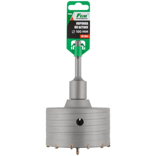 Коронка Cutop SDS Plus,FDW 100 мм по бетону   43-354