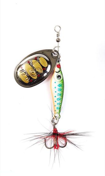 Блесна вращающаяся Lucky John TRIAN BLADE ROUND 06.0г 005