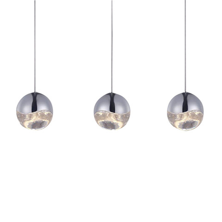 Подвесной светильник Globo 3 nickel